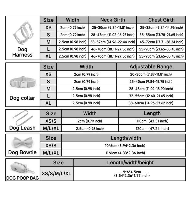 Festival-Set f&uuml;r Hundehalsband, Leine und Geschirr – 6-teiliges Weihnachtsgeschenkpaket | 15 Themendesigns (Halloween, Weihnachten, Lunar NY) | OEM 20 Stk
